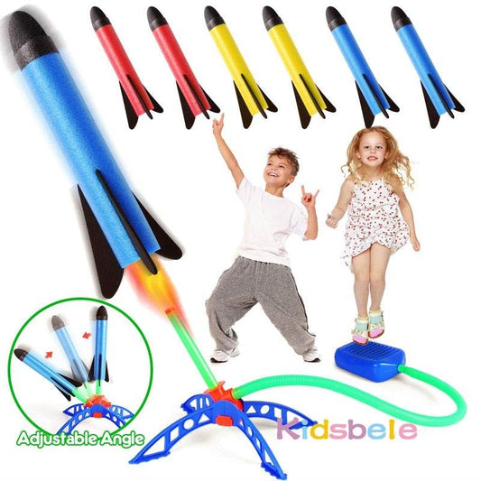 High-Flying Fun Stomp Rocket Launcher | Outdoor Adventure Toy for Kids 3-12 Years - ToylandEU