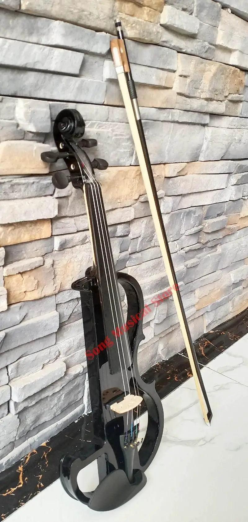  High Grade Black Hand Flash 4/4 Electronic Violin For Beginners -  ToylandEU™