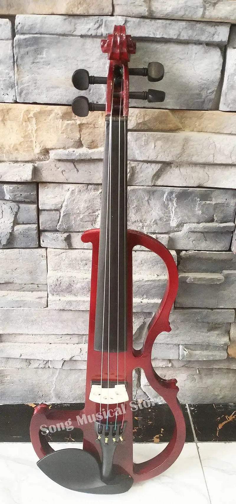 High Grade Black Hand Flash 4/4 Electronic Violin For Beginners - ToylandEU