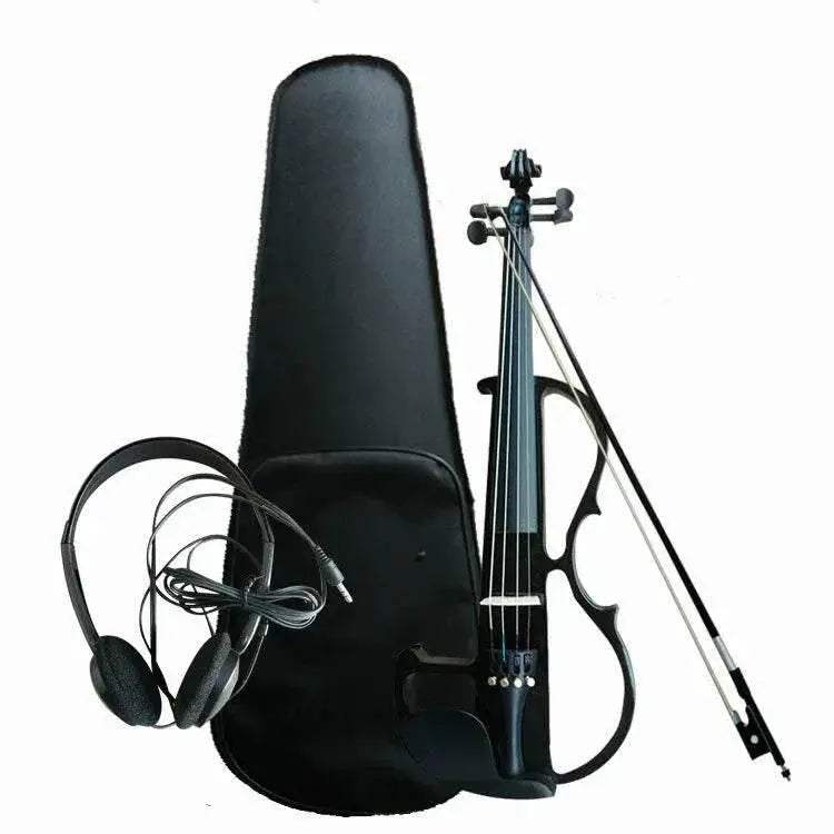 High Grade Black Hand Flash 4/4 Electronic Violin For Beginners - ToylandEU