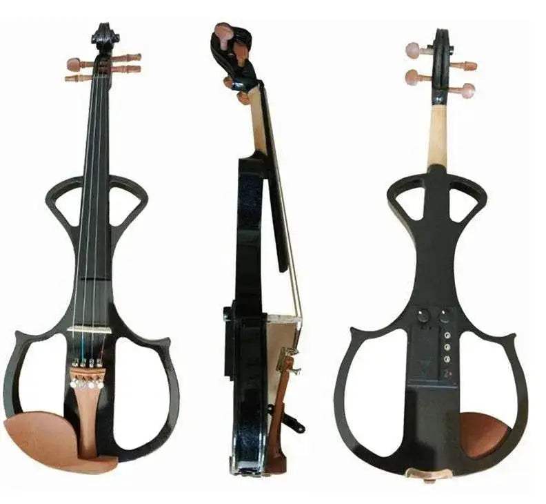High Grade Black Hand Flash 4/4 Electronic Violin For Beginners - ToylandEU