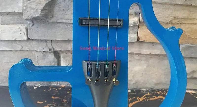 High Grade Black Hand Flash 4/4 Electronic Violin For Beginners - ToylandEU