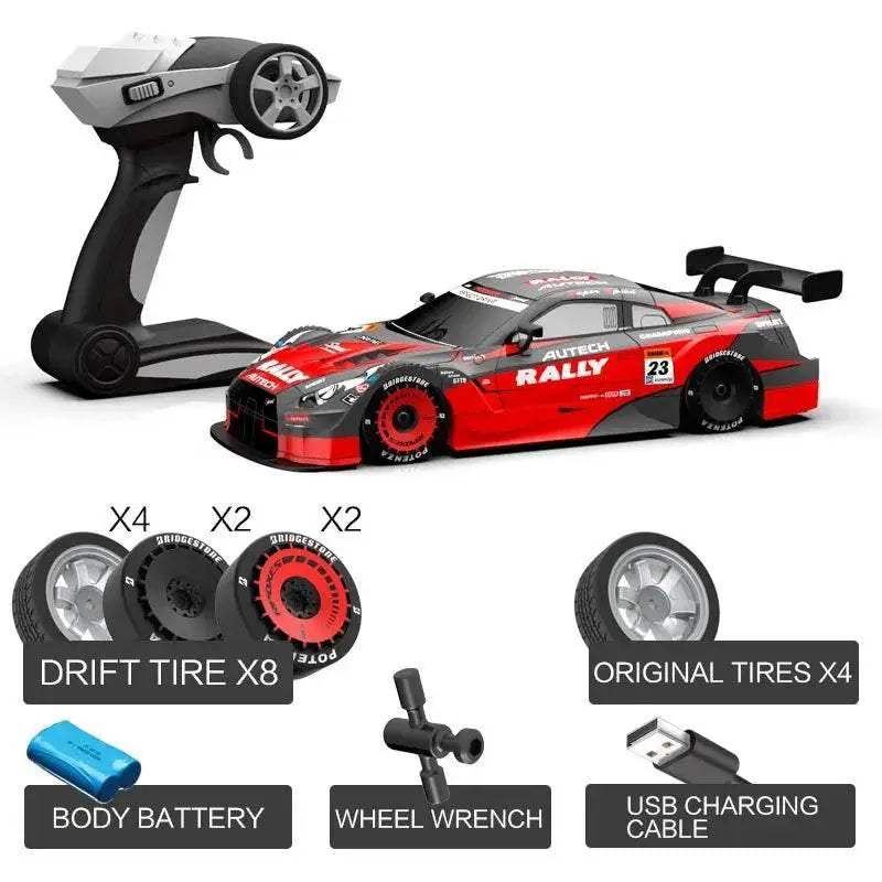  High Performance 1:16 Scale Drift Racing RC Car Kit with 40km/h Speed,  -  ToylandEU™