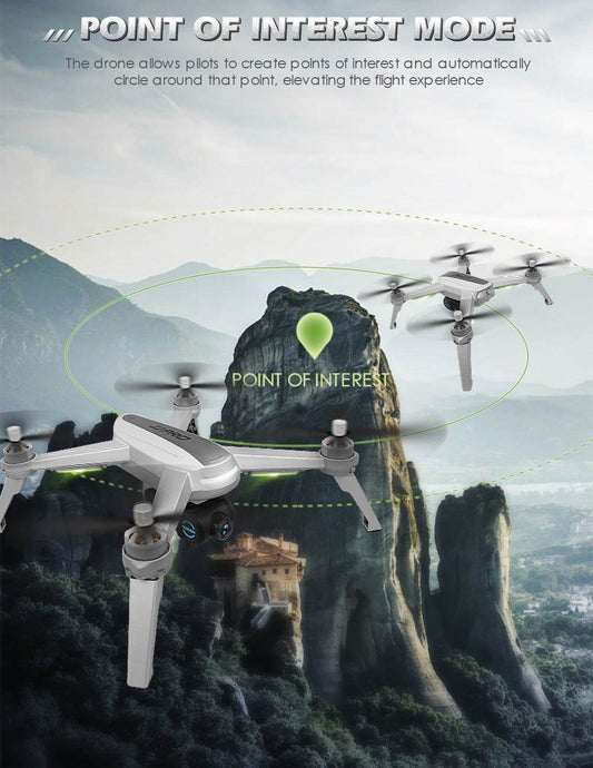 High-Performance 2K Brushless Aerial Drone with GPS & 5G WiFi - ToylandEU