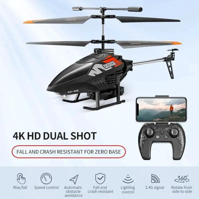  High-Performance RC Helicopter with 4K Camera - 4DRC -  ToylandEU™