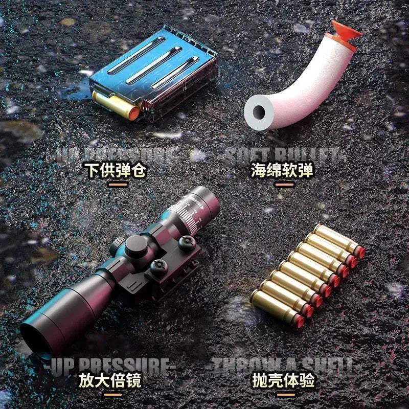 High Precision Soft Bullet Toy Gun For Teens Play Now - ToylandEU