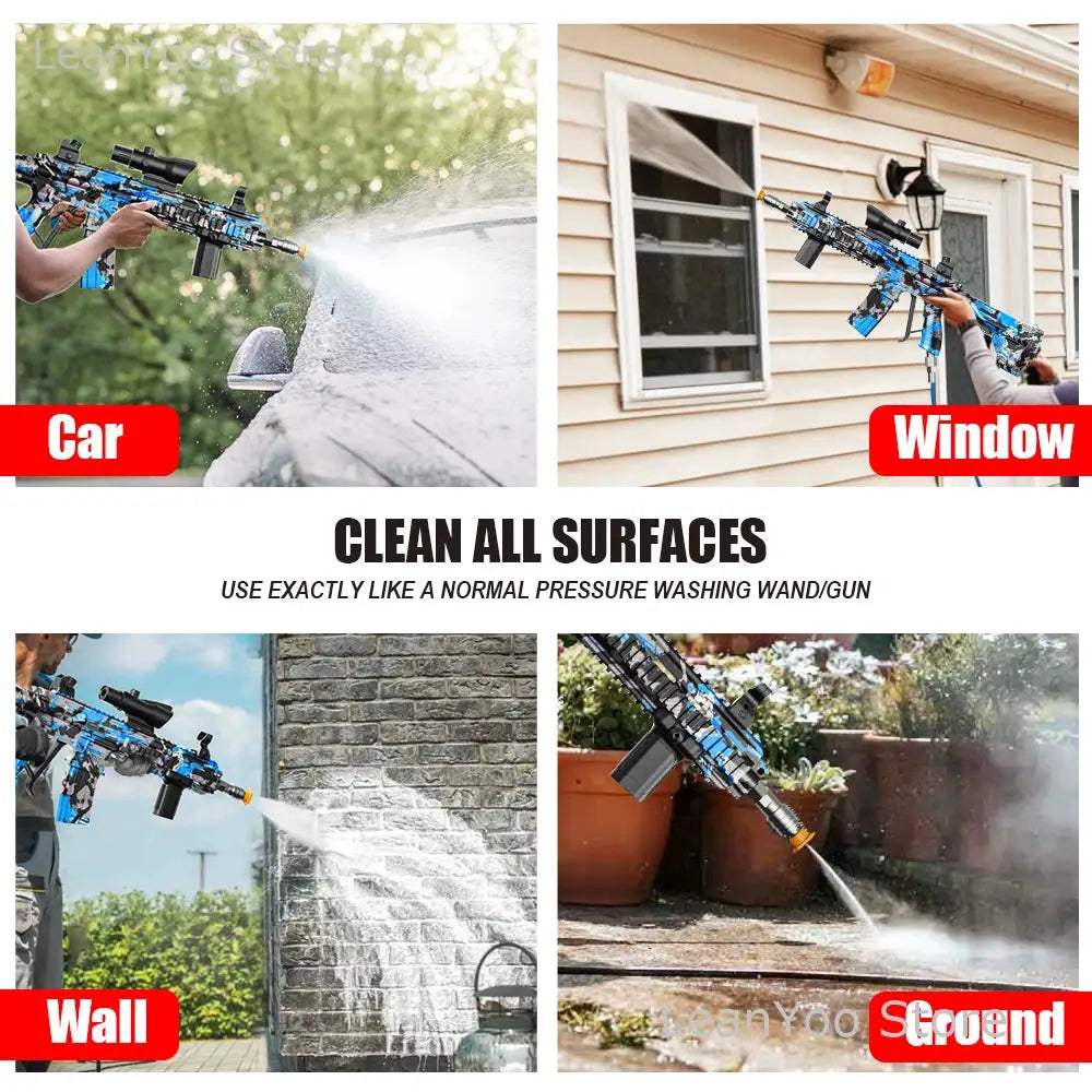 High Pressure Washer Gun with Quick Connect for Foam Cannon - ToylandEU