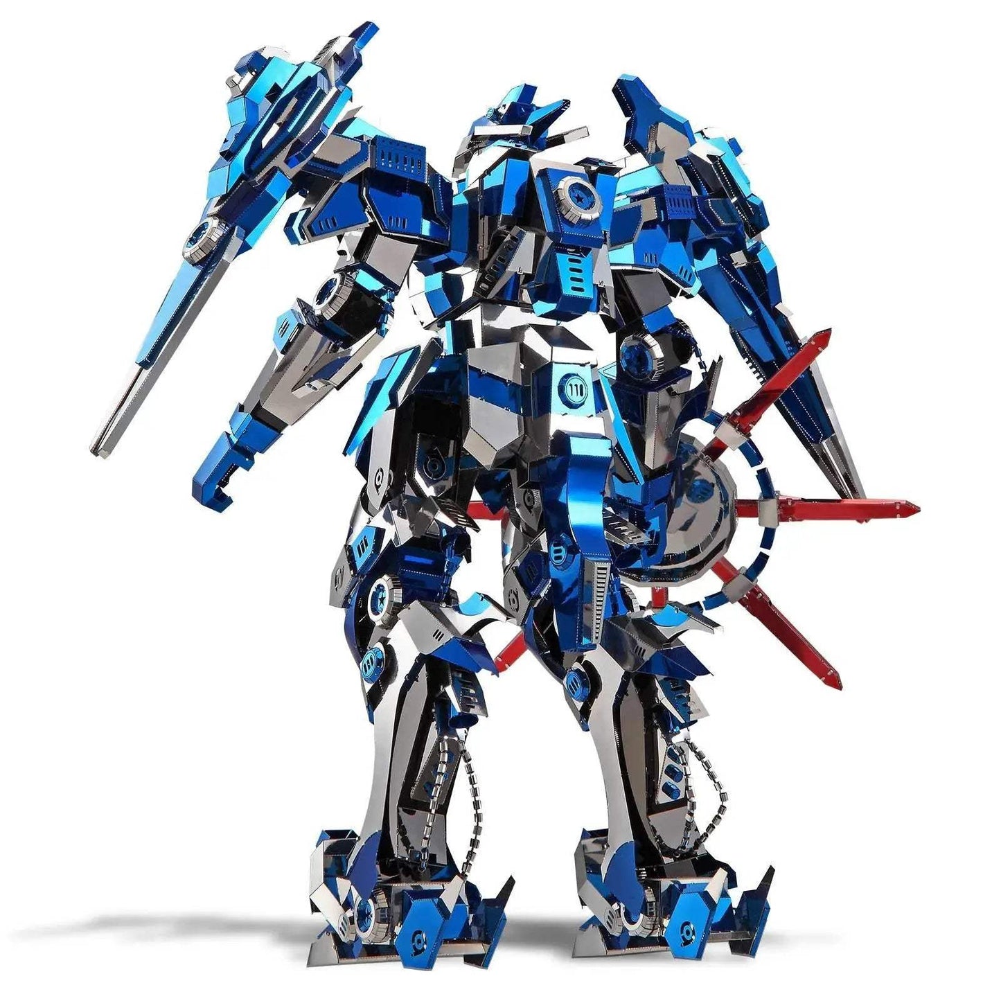 High-Quality 3D Metal Puzzle with Blue Magnetic Rotation for Adults and Teens - ToylandEU