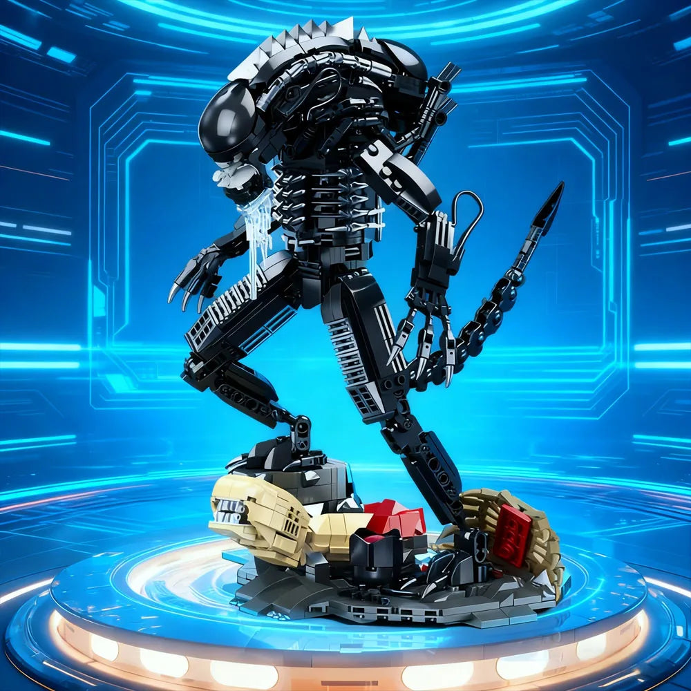 High Quality Building Block Set Alien Mutant Bricks 882 Pieces For Boys 14 Plus Gift Set Today - ToylandEU