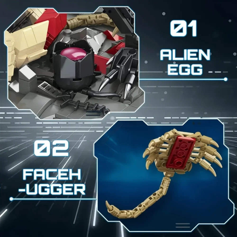 High Quality Building Block Set Alien Mutant Bricks 882 Pieces For Boys 14 Plus Gift Set Today - ToylandEU