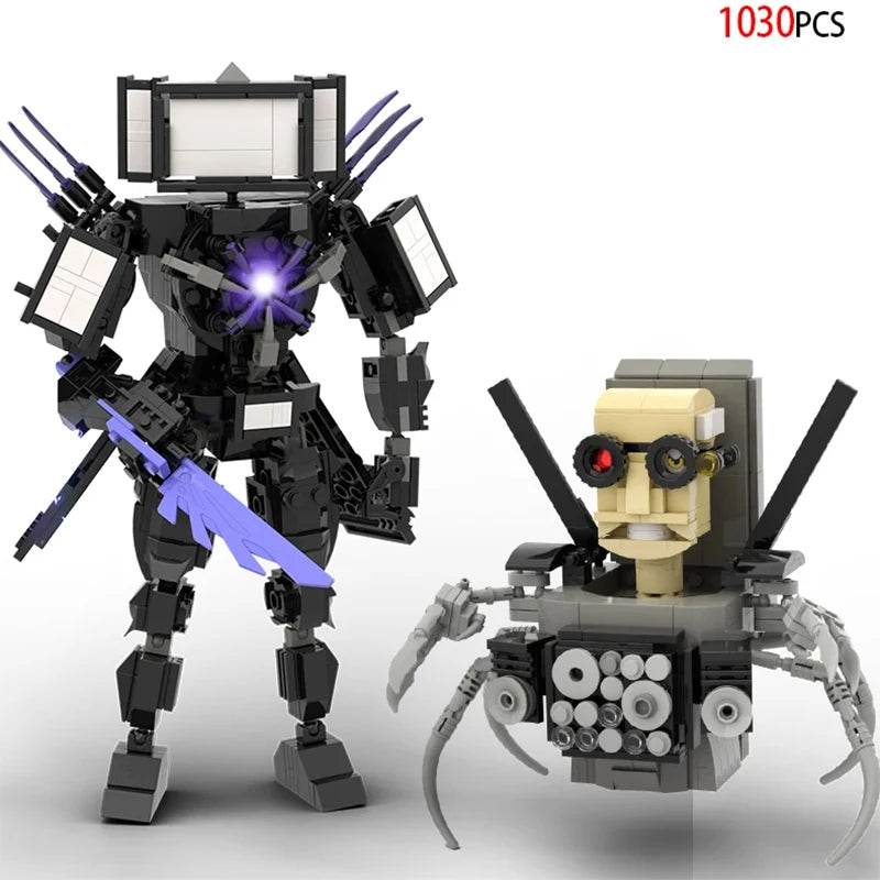 High Quality Building Block Set with Moc Skibidi Toilet Characters for Kids and Collectors - ToylandEU