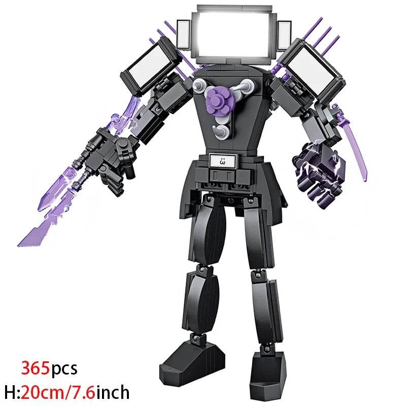 High Quality Building Block Set with Moc Skibidi Toilet Characters for Kids and Collectors - ToylandEU