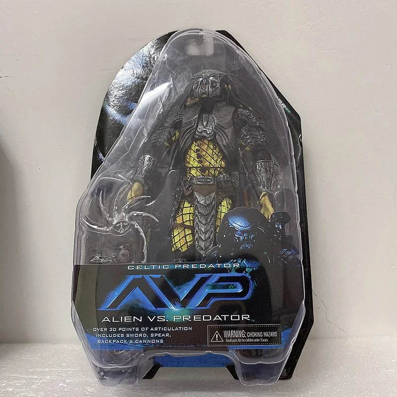 High-Quality Celtic Predator Action Figure with Movable Joints for Children’s Gifts and Collectors - ToylandEU