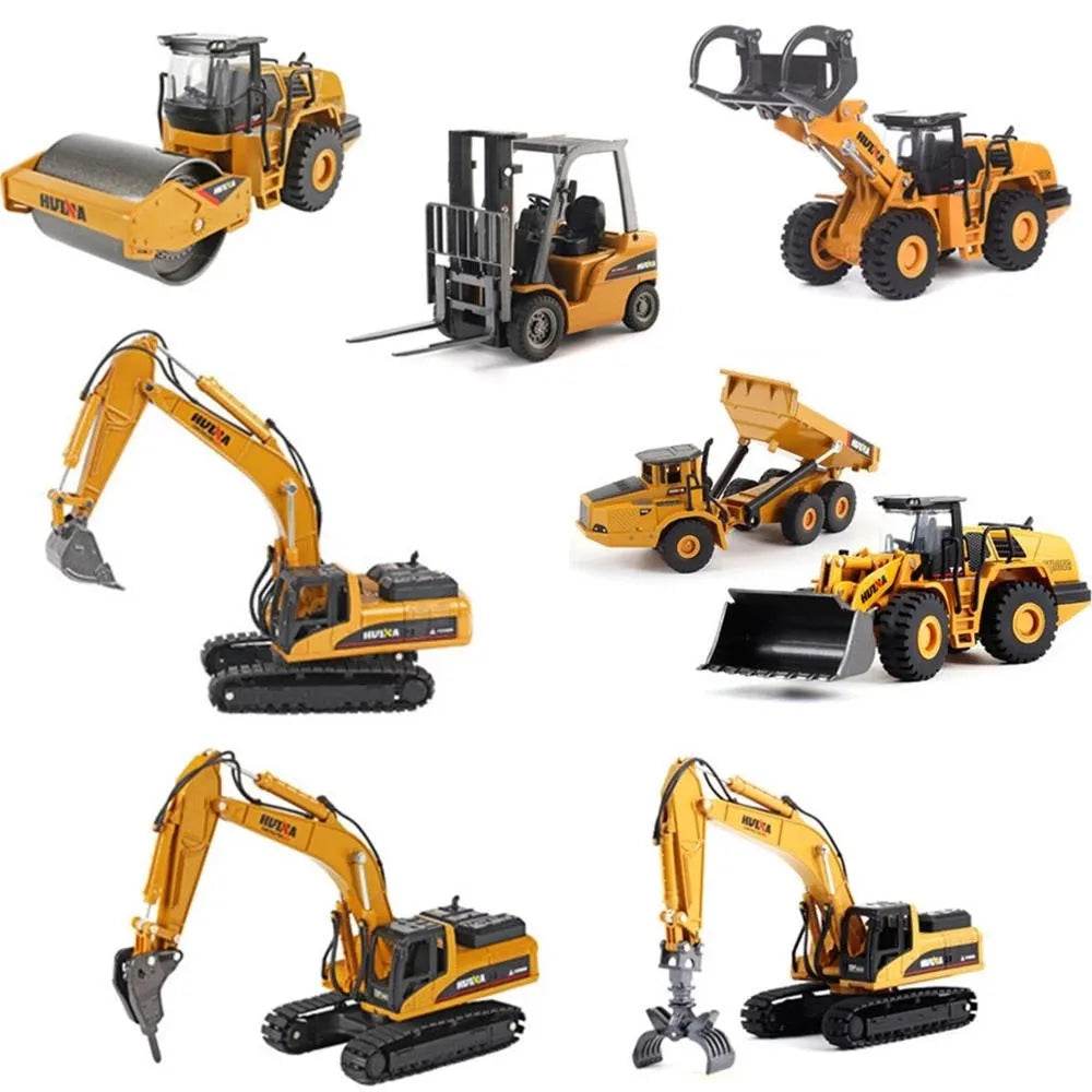 High-Quality Construction Vehicle Model Toys 1:50 Metal Collection - ToylandEU
