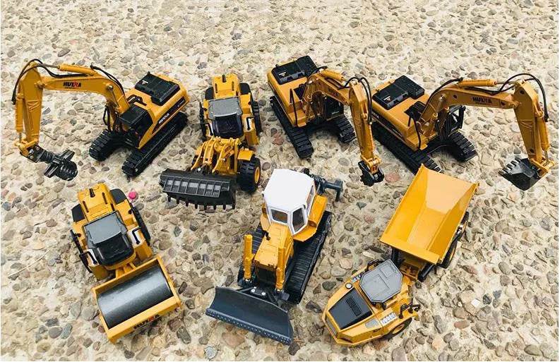 High-Quality Construction Vehicle Model Toys 1:50 Metal Collection - ToylandEU