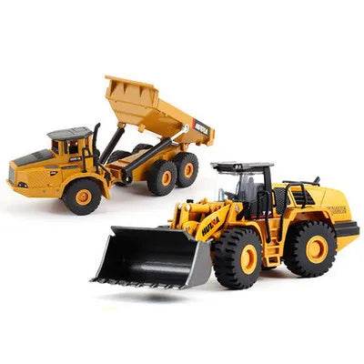 High-Quality Construction Vehicle Model Toys 1:50 Metal Collection - ToylandEU