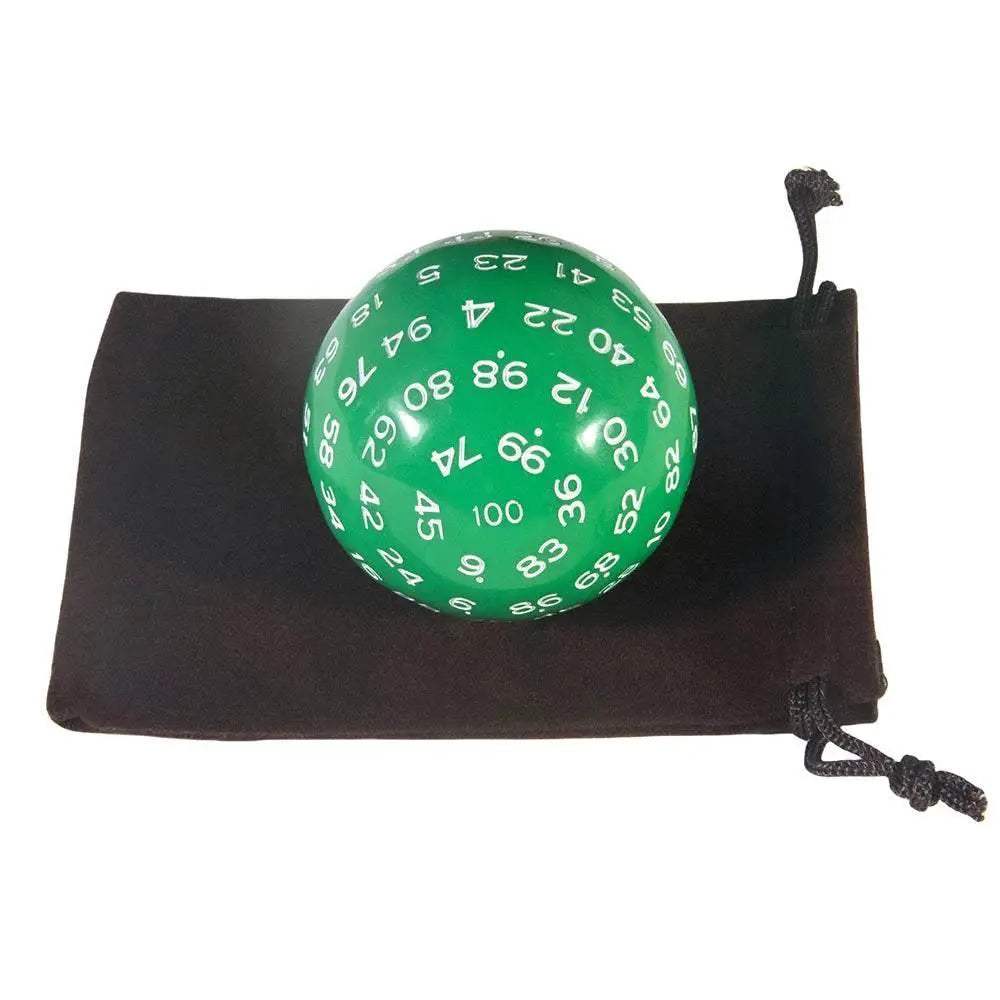High-Quality D100 Polyhedral Dice Set with Colorful Acrylic Finish for Tabletop Role Playing Games and Kids Parties - ToylandEU