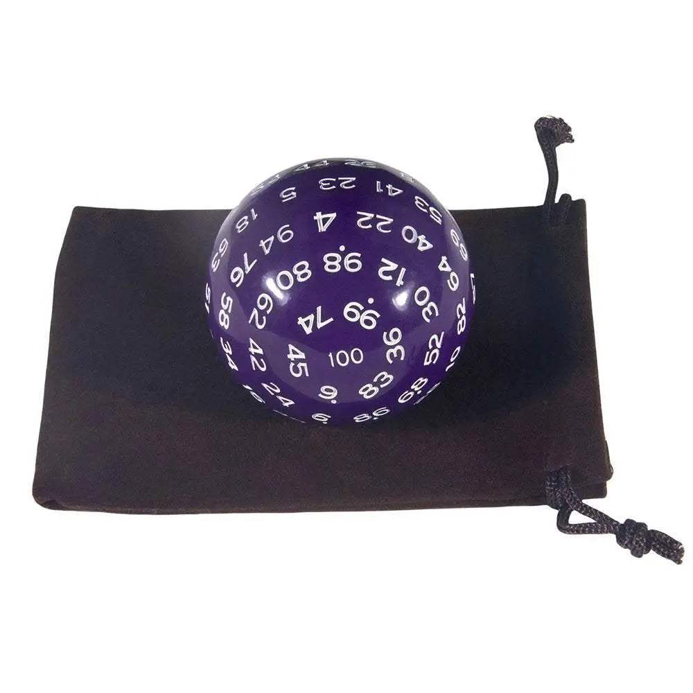 High-Quality D100 Polyhedral Dice Set with Colorful Acrylic Finish for Tabletop Role Playing Games and Kids Parties - ToylandEU