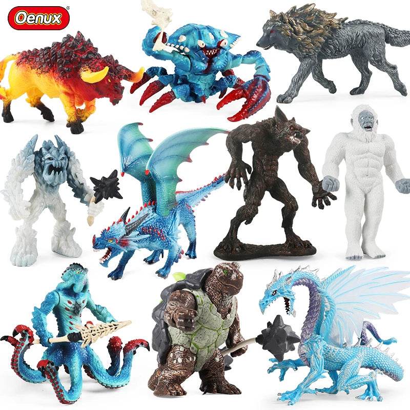 High Quality Dinosaur Action Figures with Mythical Creatures for Kids Collection and Gifts - ToylandEU