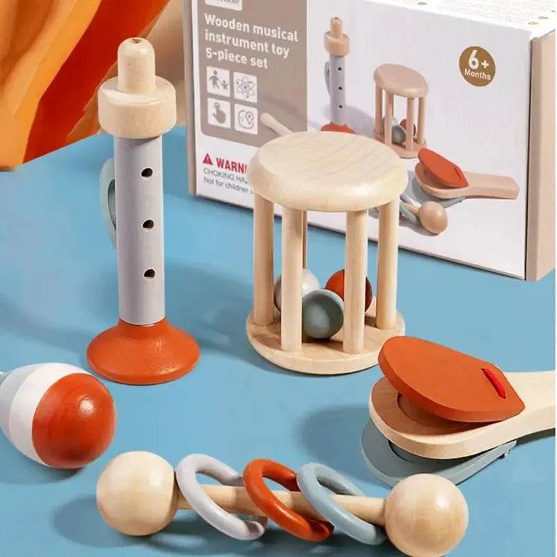 High-Quality Kids Drum Set with Educational Features for Toddlers Aged 3 to 6 - ToylandEU