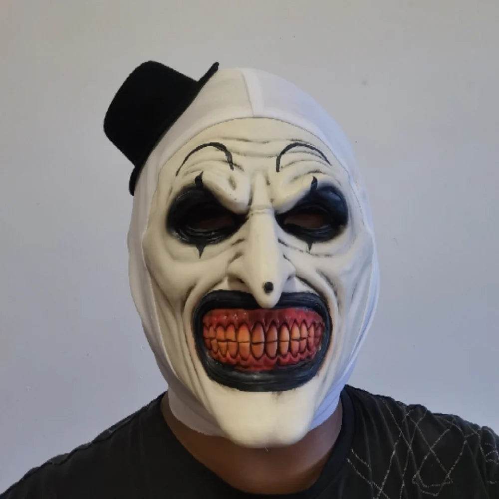 High Quality Latex Mask Scary Realistic Clown For Halloween - ToylandEU