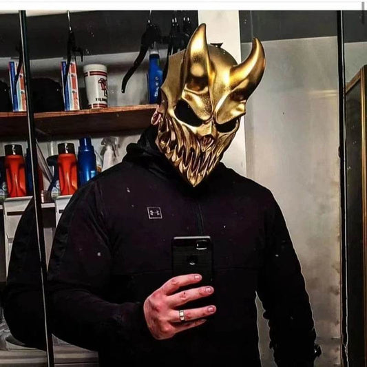 High Quality Mask Realistic Devil Texture Cosplay Props - ToylandEU