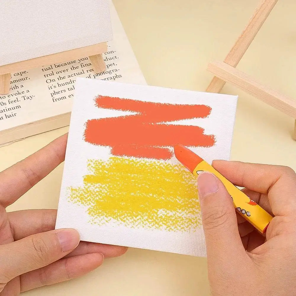 High-Quality Mini Canvas Easels Set with Foldable Stand for Artists and Craft Enthusiasts - ToylandEU