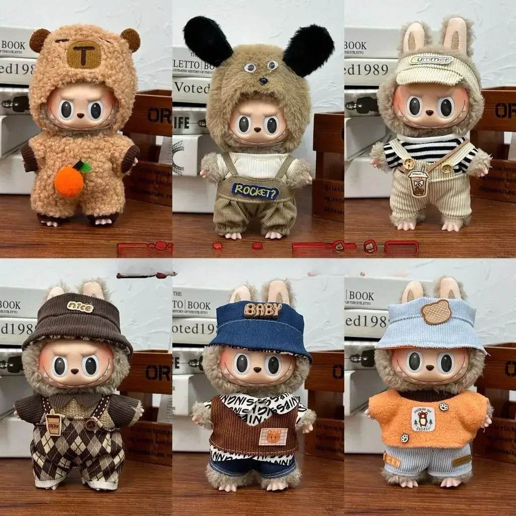 High-Quality Mini Doll Labubu Clothes Outfit Set with Stylish Korean Kpop Design for Collectors and Creative Play - ToylandEU
