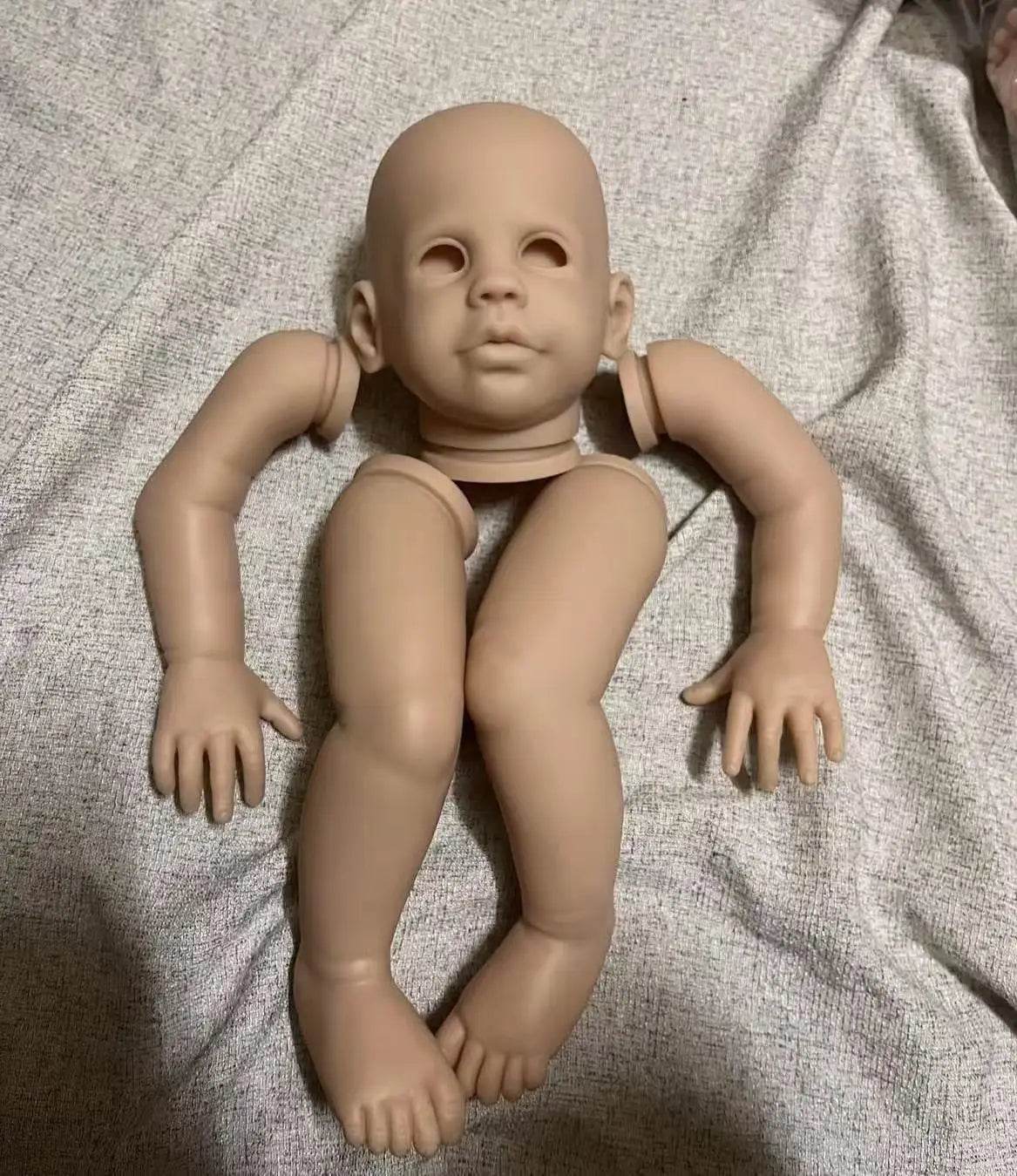 High Quality Reborn Baby Doll Kit 24 Inch Fresh Color DIY Craft for Girls - ToylandEU