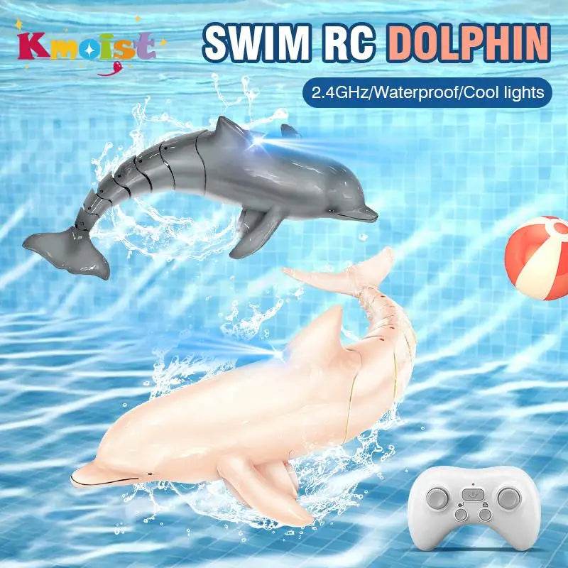 High-Quality Remote Control Dolphin Toy with Waterproof Design for Kids and Pool Play - ToylandEU