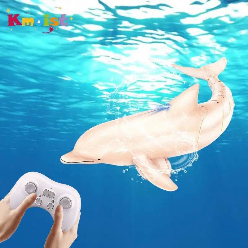 High-Quality Remote Control Dolphin Toy with Waterproof Design for Kids and Pool Play - ToylandEU