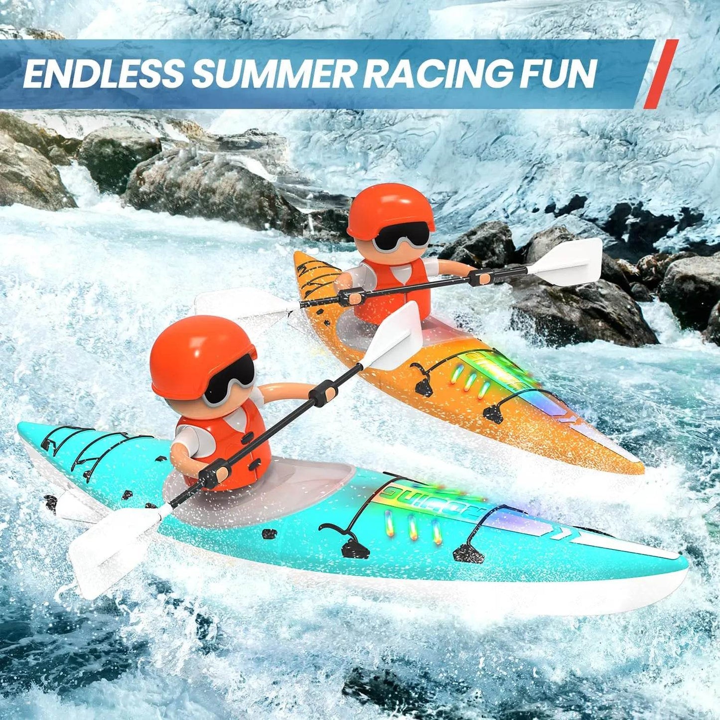 High-Quality Remote Control Racing Boat with Speed Features for Boys Outdoor Summer Fun - ToylandEU