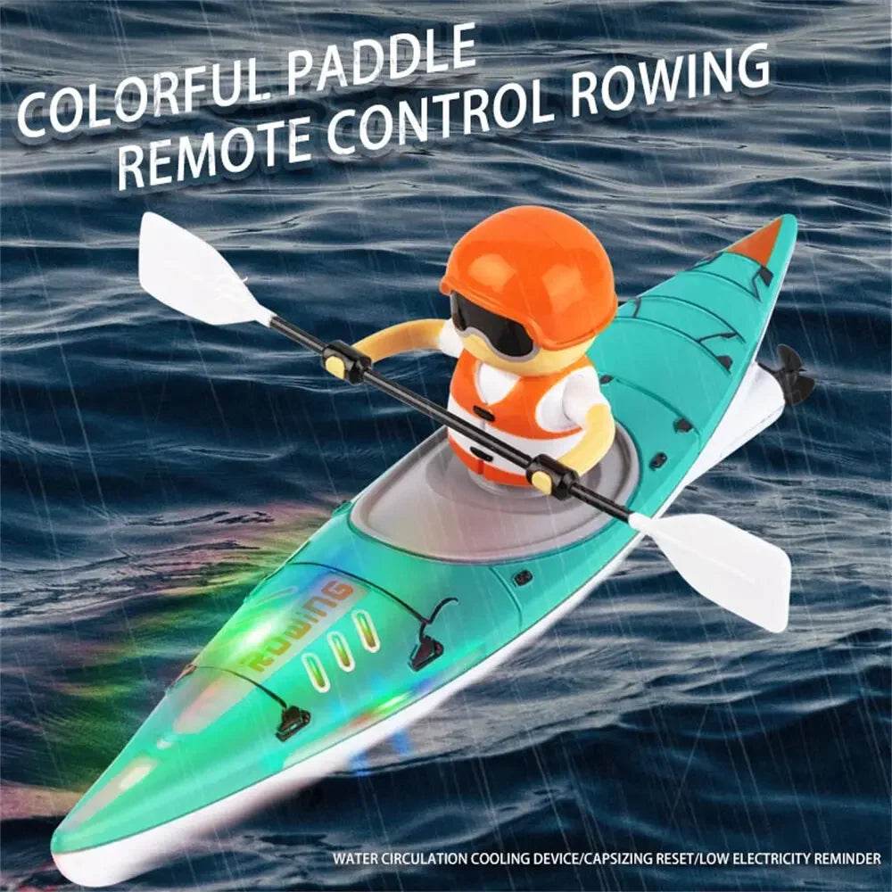 High-Quality Remote Control Racing Boat with Speed Features for Boys Outdoor Summer Fun - ToylandEU