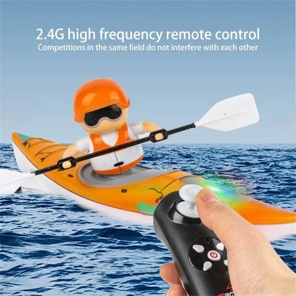 High-Quality Remote Control Racing Boat with Speed Features for Boys Outdoor Summer Fun - ToylandEU