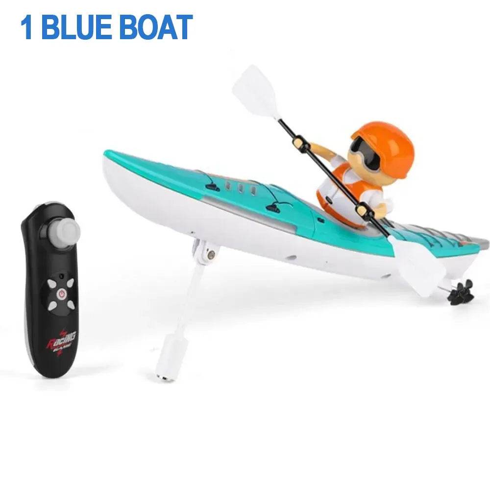 High-Quality Remote Control Racing Boat with Speed Features for Boys Outdoor Summer Fun - ToylandEU