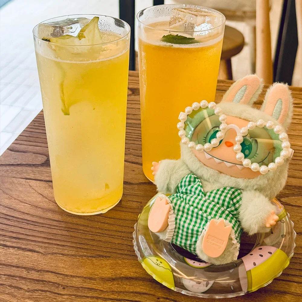 High-Quality Ropa Labubu Doll Accessories Stylish Summer Bikini Outfit with Sunglasses for 15 to 17 Centimeter Dolls Labubu - ToylandEU