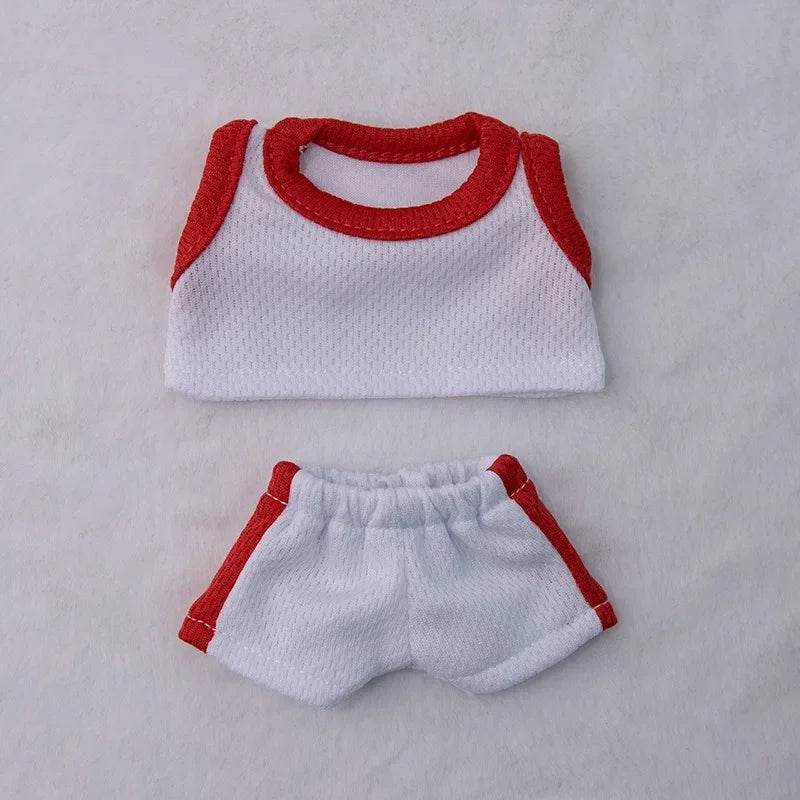 High-Quality Sports Suit Set for 15-17cm Labubu Dolls with Stylish Matching Hat - ToylandEU