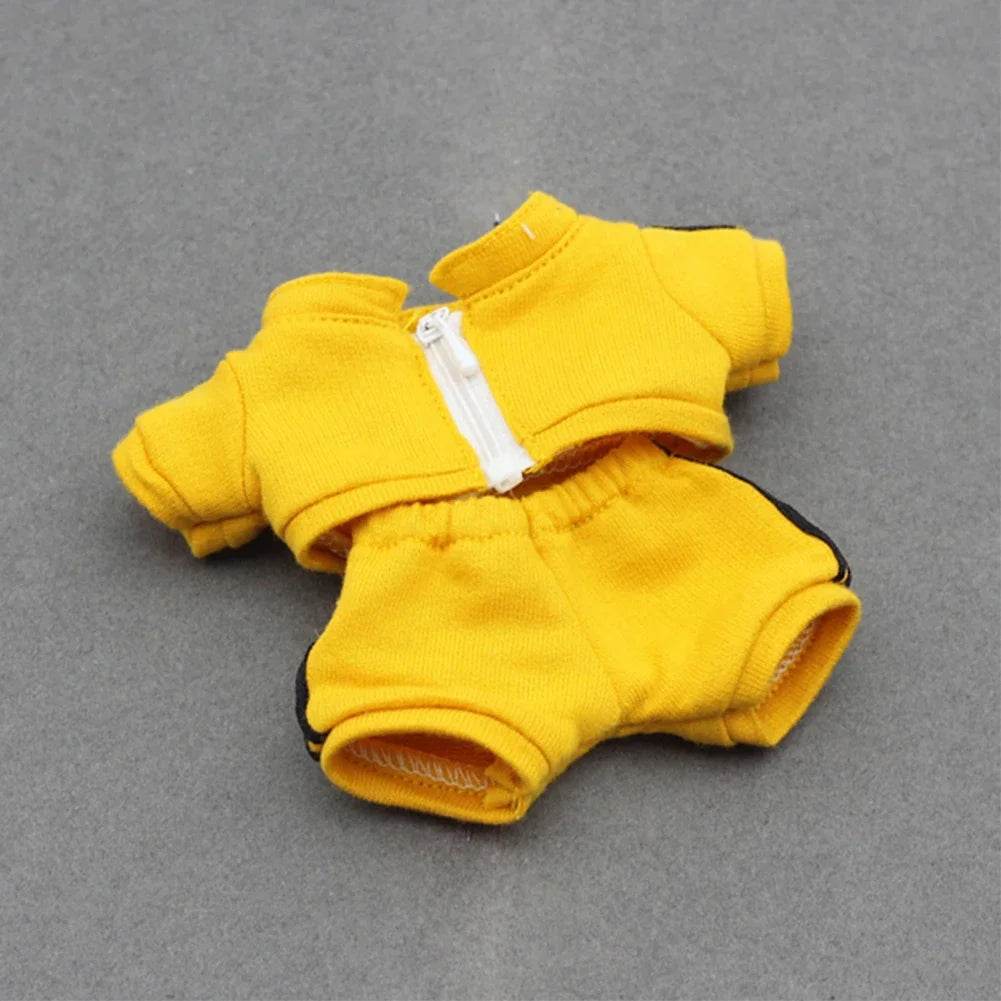High-Quality Sports Suit Set for 15-17cm Labubu Dolls with Stylish Matching Hat - ToylandEU
