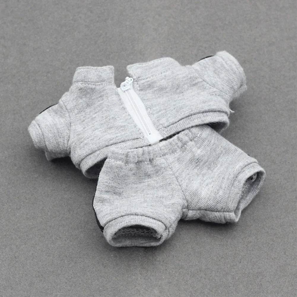High-Quality Sports Suit Set for 15-17cm Labubu Dolls with Stylish Matching Hat - ToylandEU