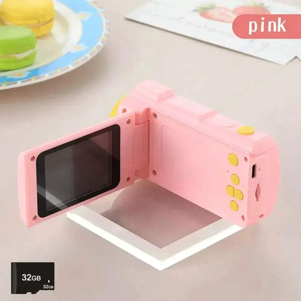 High Resolution Kids Video Camcorder with 1080P Recording and Large Display for Creative Learning and Fun - ToylandEU