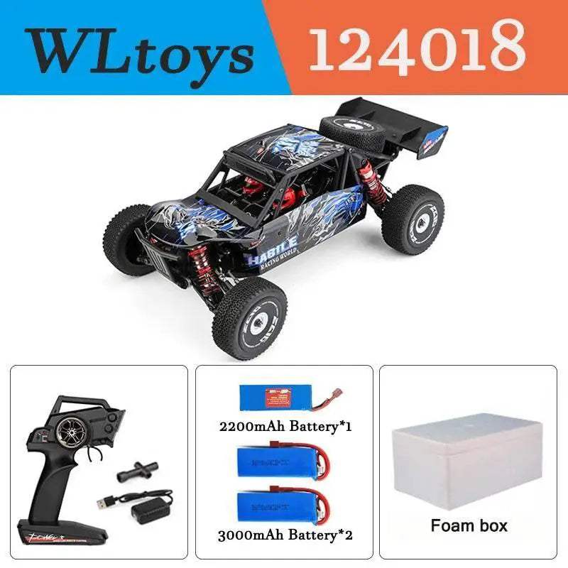  High-Speed 1:12 Scale Racing RC Car with 75KM/H Brushless Motor -  -  ToylandEU™