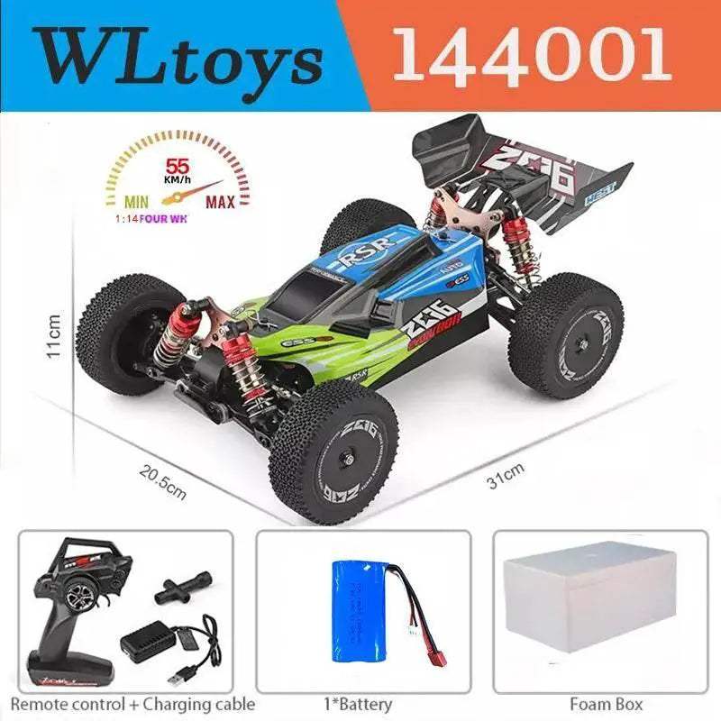  High-Speed 1:12 Scale Racing RC Car with 75KM/H Brushless Motor -  -  ToylandEU™