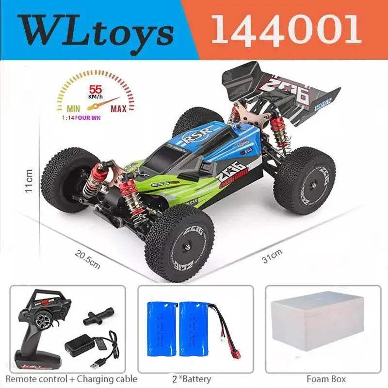  High-Speed 1:12 Scale Racing RC Car with 75KM/H Brushless Motor -  -  ToylandEU™