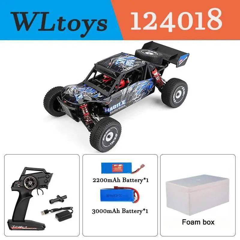  High-Speed 1:12 Scale Racing RC Car with 75KM/H Brushless Motor -  -  ToylandEU™