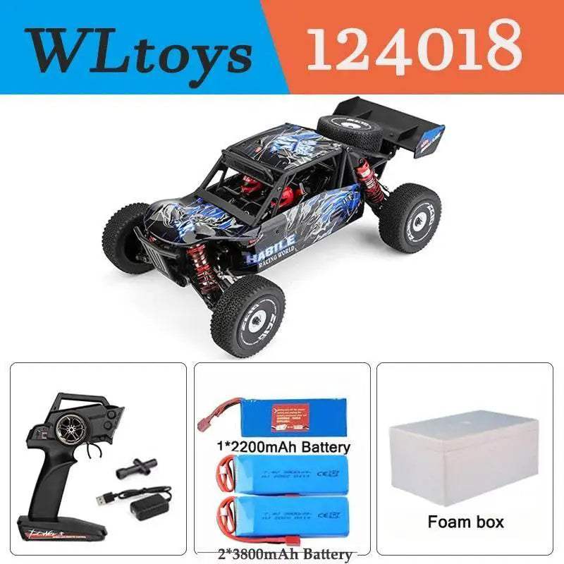  High-Speed 1:12 Scale Racing RC Car with 75KM/H Brushless Motor -  -  ToylandEU™