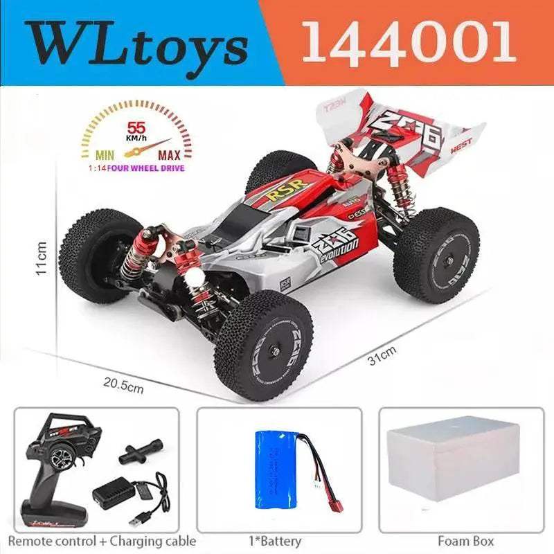  High-Speed 1:12 Scale Racing RC Car with 75KM/H Brushless Motor -  -  ToylandEU™