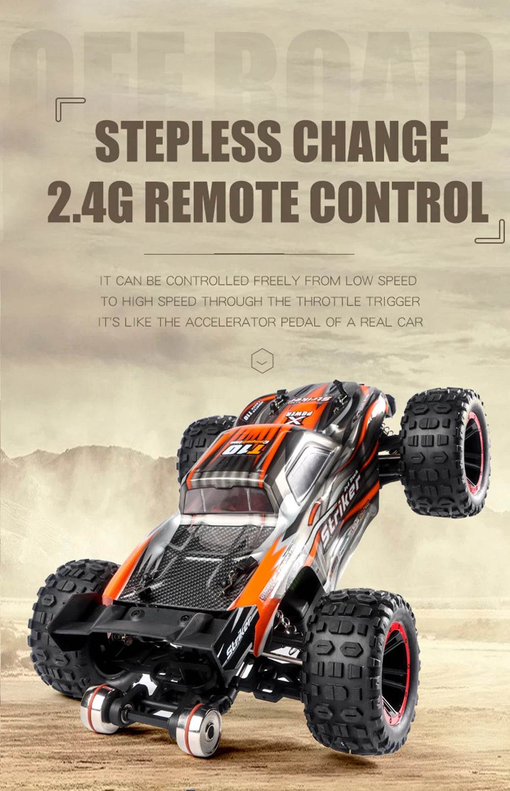 High-Speed 1:14 4WD Brushless RC Drift Monster Truck - HAIBOXING 2105A Dual-Battery for Kids and WLtoys 144001 Comparison - ToylandEU