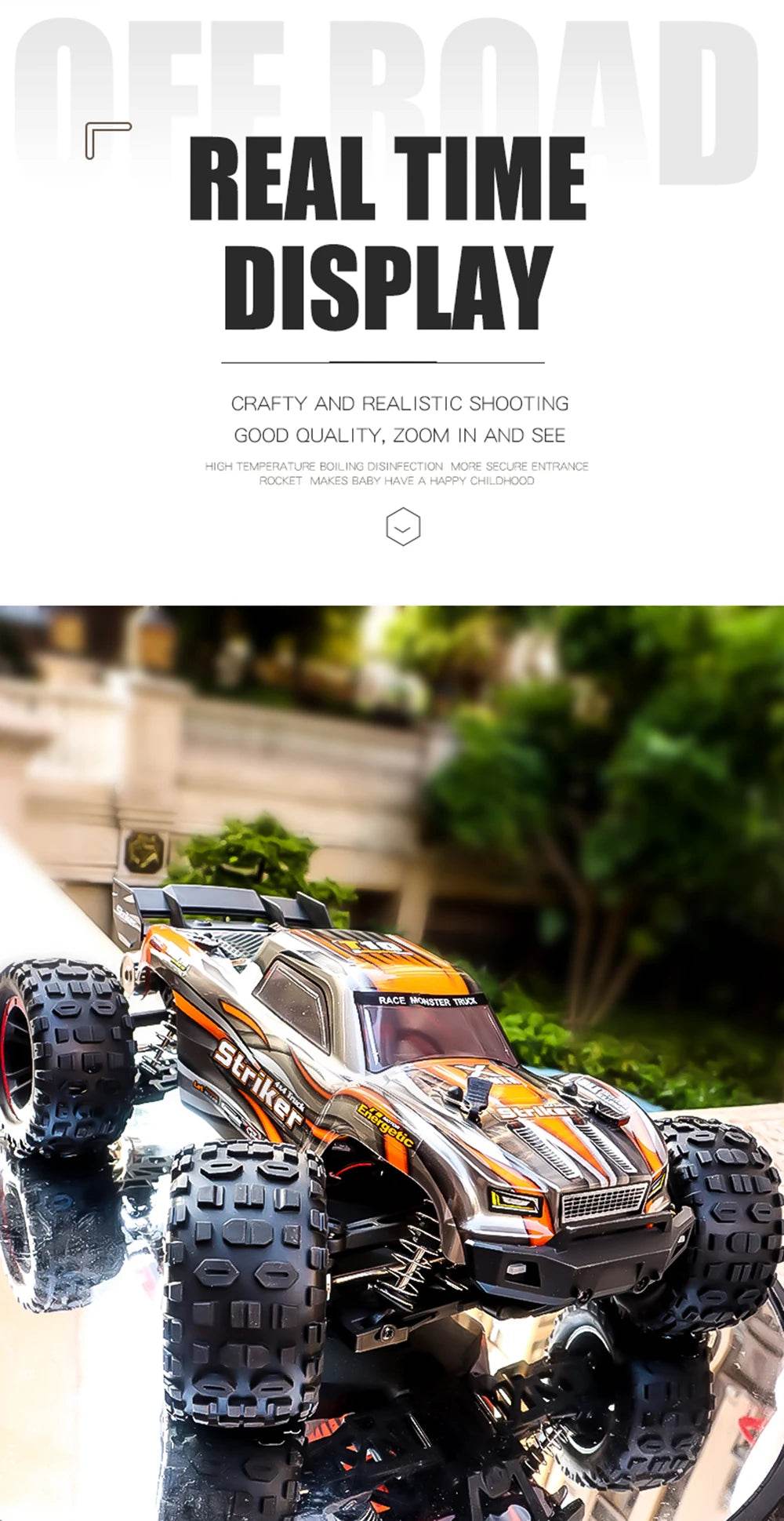 High-Speed 1:14 4WD Brushless RC Drift Monster Truck - HAIBOXING 2105A Dual-Battery for Kids and WLtoys 144001 Comparison - ToylandEU