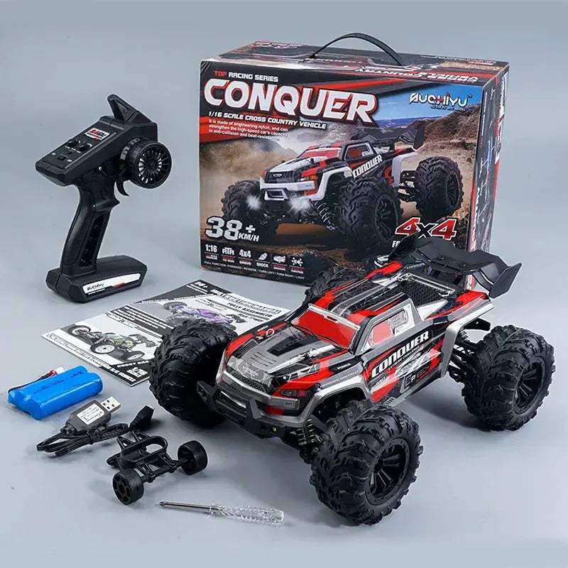 High-Speed 1:16 RC Off-Road Monster Truck 4WD Climbing Vehicle - ToylandEU