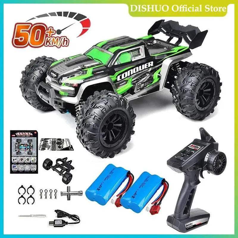  High Speed 1:16 Scale 4WD RC Car with LED Lights | Remote Control  -  ToylandEU™